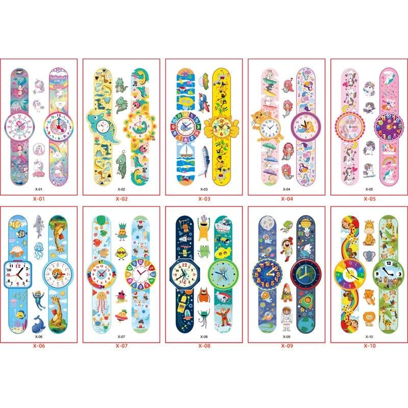 image-Monssjay Children's Tattoo Stickers - Fun Designs for Creative Play