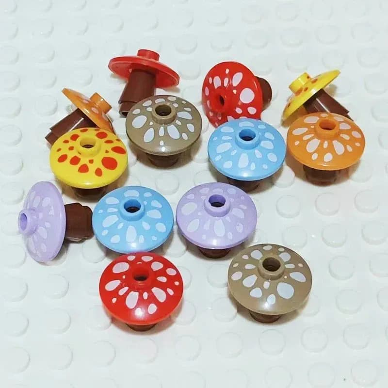 image-TUTU&LALA 4 Petal Flower Ornament for LEGO Landscape Garden Decor
