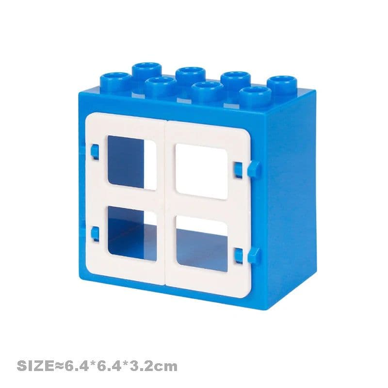image-Yiuiuly Big Building Blocks Set - Educational Construction Toys for Kids