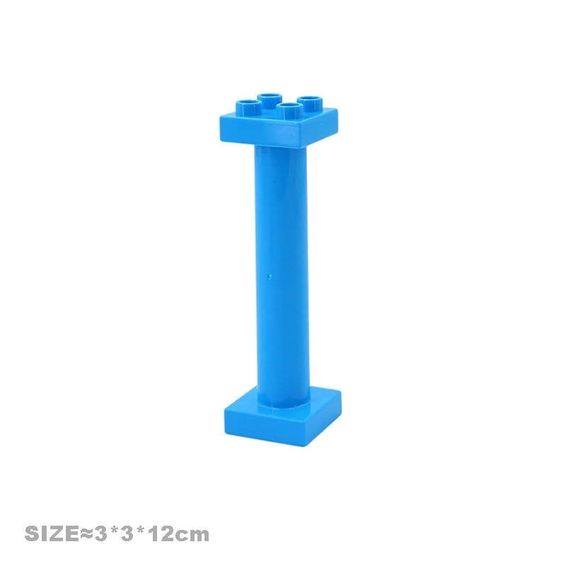 image-Yiuiuly Big Building Blocks Set - Educational Construction Toys for Kids