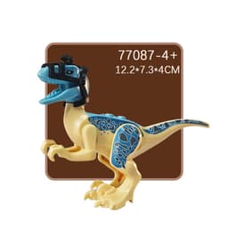 image-Kailybei Jurassic Dinosaur Building Blocks Indominus Rex Action Figure Toy