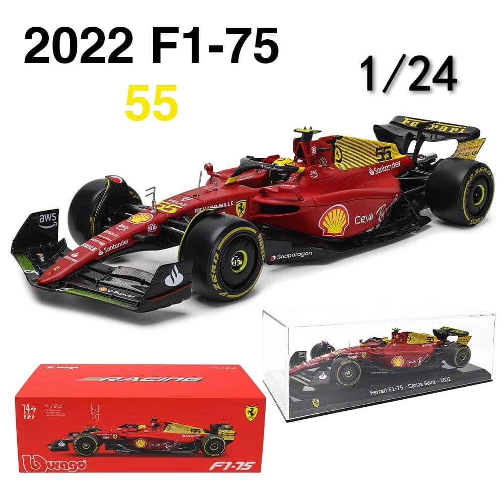 image-Bburago 1:24 Red Bull F1 Model Car - High Quality Diecast Collectible