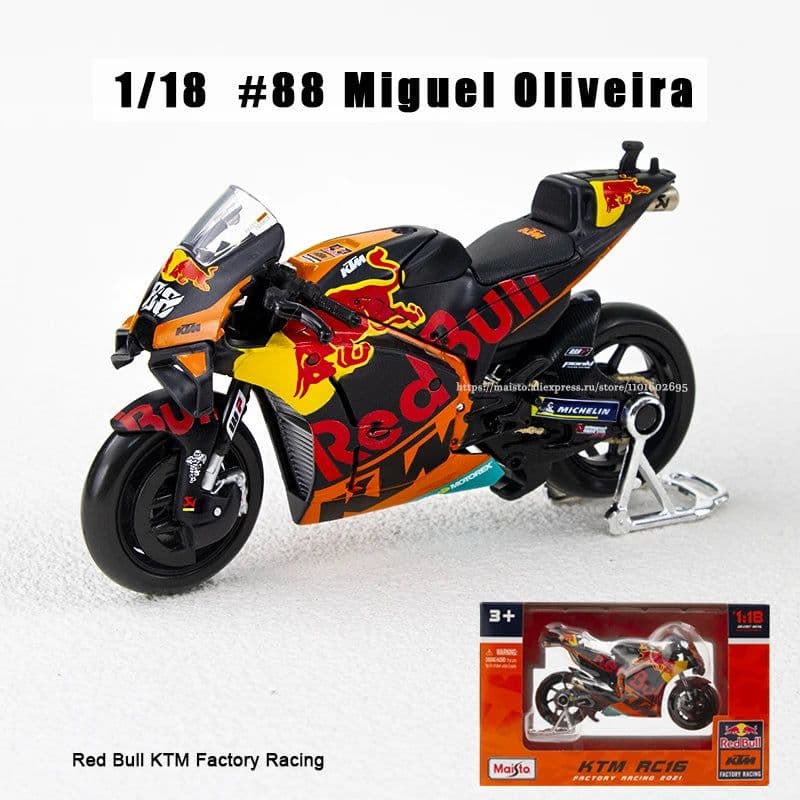 image-Maisto 2022 Moto GP Die-cast Metal Model – 1:18 Scale Collectible
