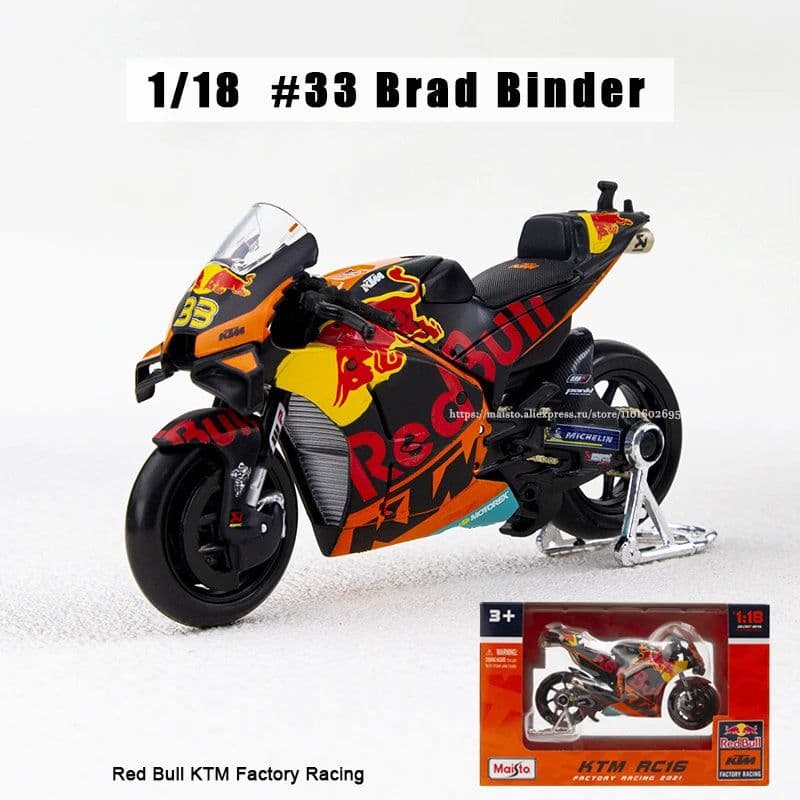 image-Maisto 2022 Moto GP Die-cast Metal Model – 1:18 Scale Collectible