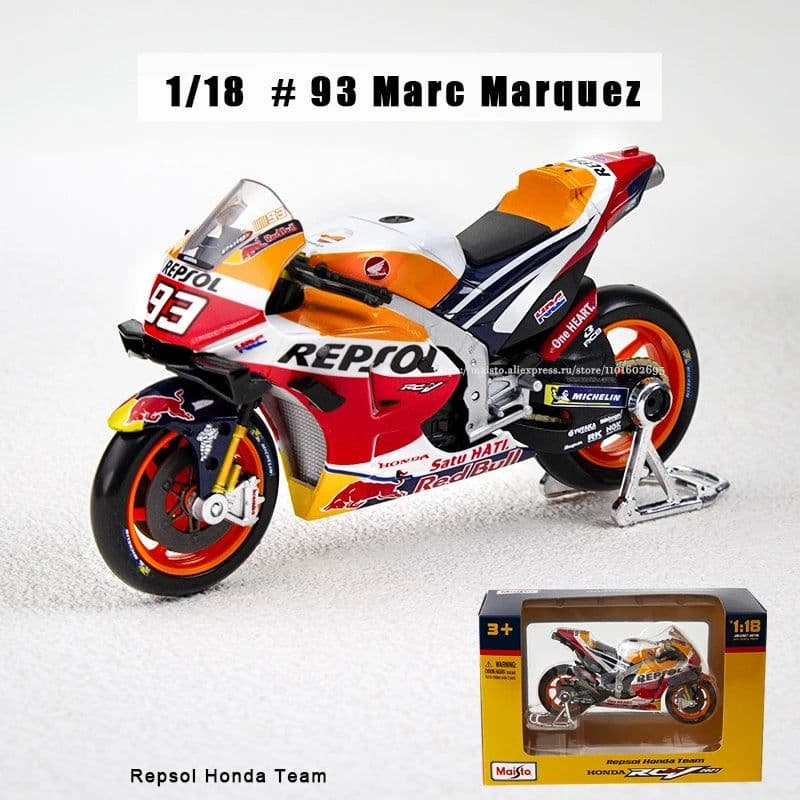 image-Maisto 1:18 Ducati Pramac Racing Alloy Model - Authentic Diecast Motorcycle
