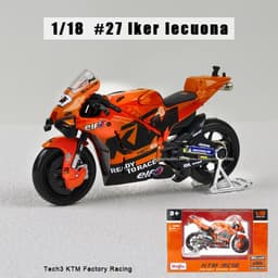 image-Maisto 1:18 Ducati Pramac Racing Alloy Model - Authentic Diecast Motorcycle