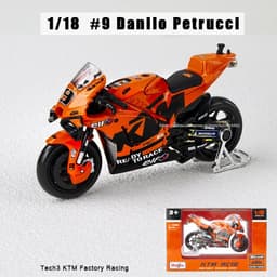 image-Maisto 1:18 Ducati Pramac Racing Alloy Model - Authentic Diecast Motorcycle