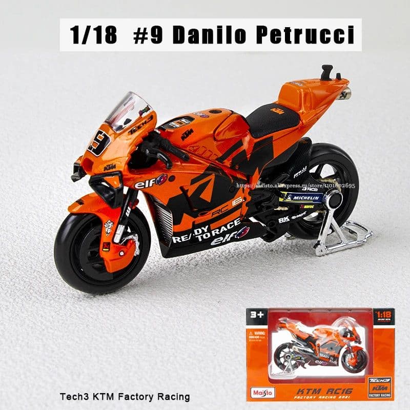 image-Maisto 1:18 Ducati Pramac Racing Alloy Model - Authentic Diecast Motorcycle