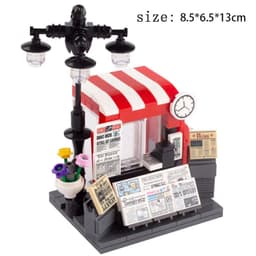 image-BRICKPANDA Mini City Model Building Blocks - Fun DIY Toy for Kids