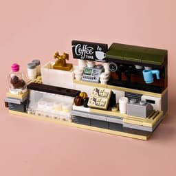 image-BRICKPANDA Mini City Model Building Blocks - Fun DIY Toy for Kids