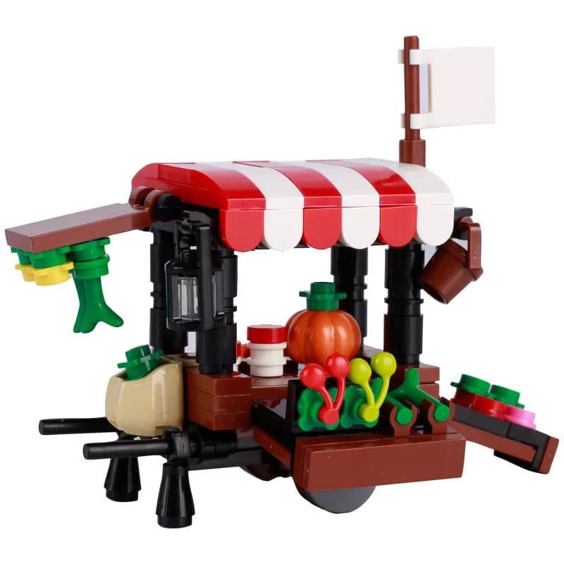 image-BRICKPANDA Mini City Model Building Blocks - Fun DIY Toy for Kids