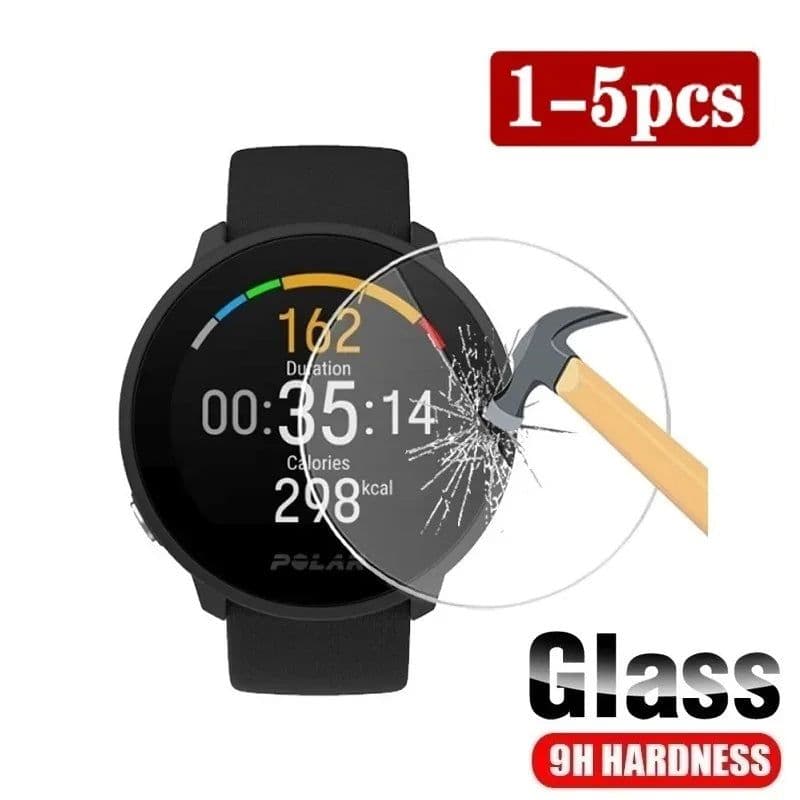 image-Tempered Glass Screen Protector for Polar Unite Ignite 2 Grit X - 9H Hardness