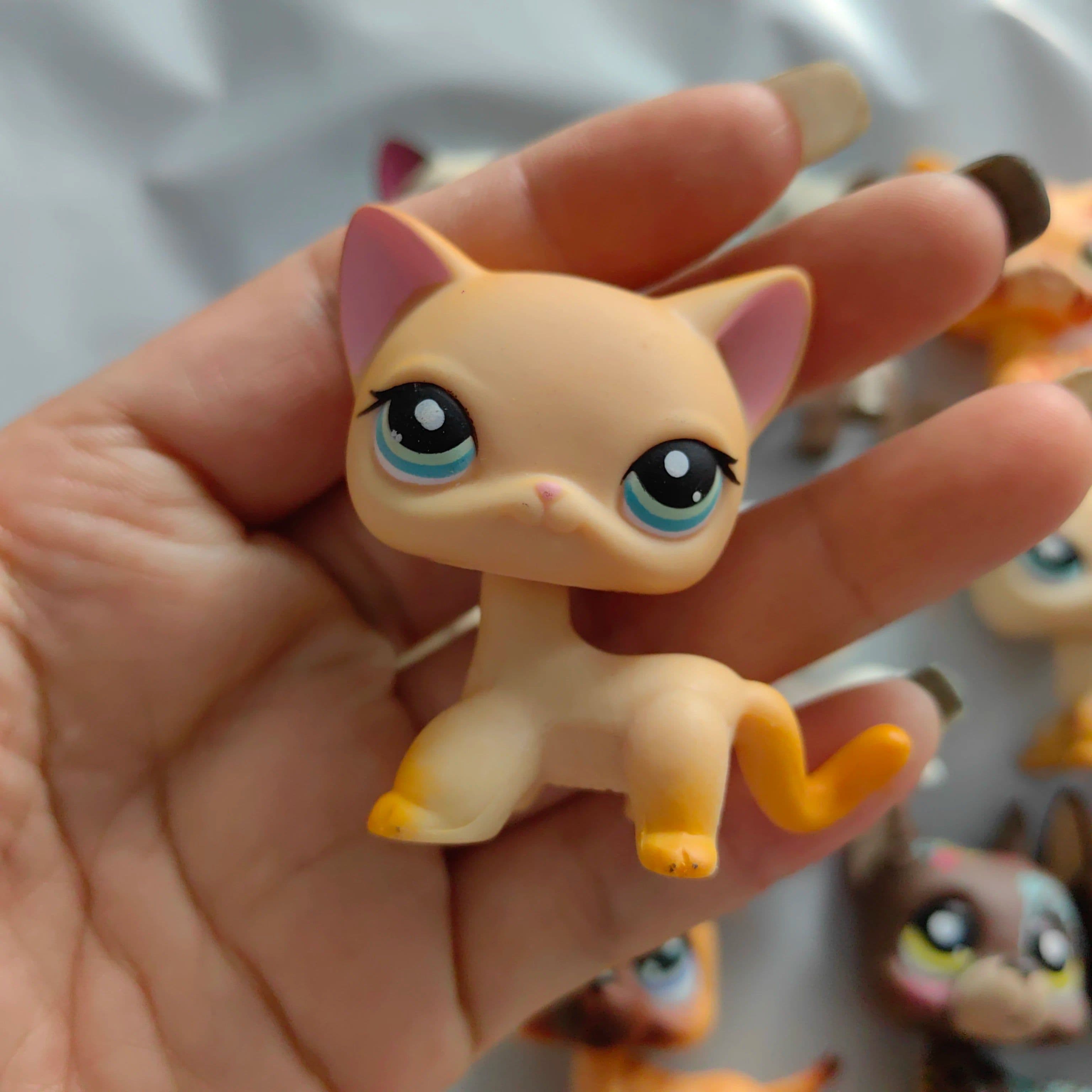 image-Bandai Cute LPS Short Hair Animal Figures for Collectors & Gifts