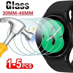 image-Tempered Glass Screen Protector for Smartwatch - Scratch Proof & Easy Install