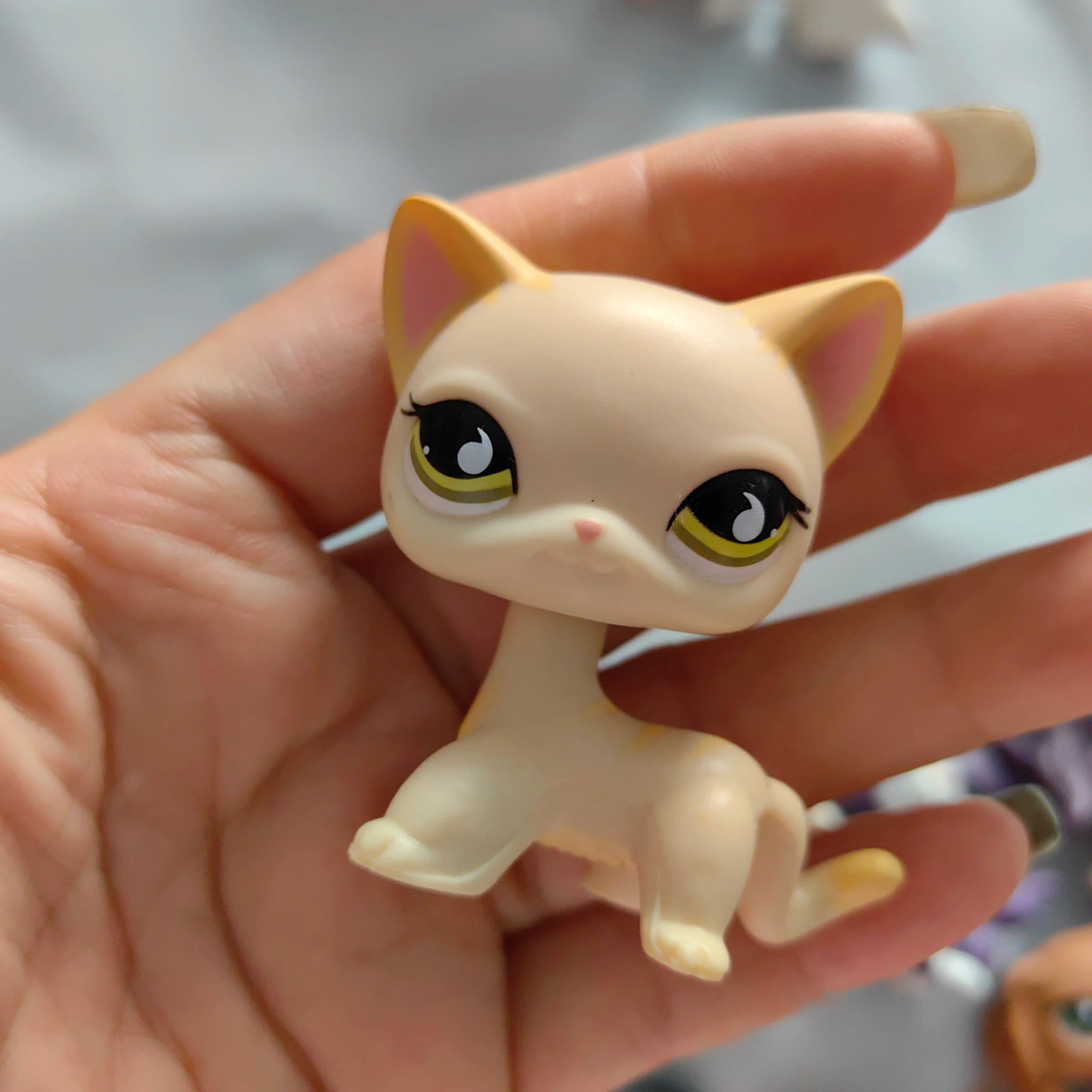 image-Bandai Cute LPS Short Hair Animal Figures for Collectors & Gifts