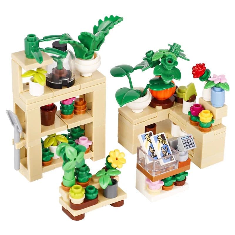 image-BRICKPANDA Mini City Model Building Blocks - Fun DIY Toy for Kids