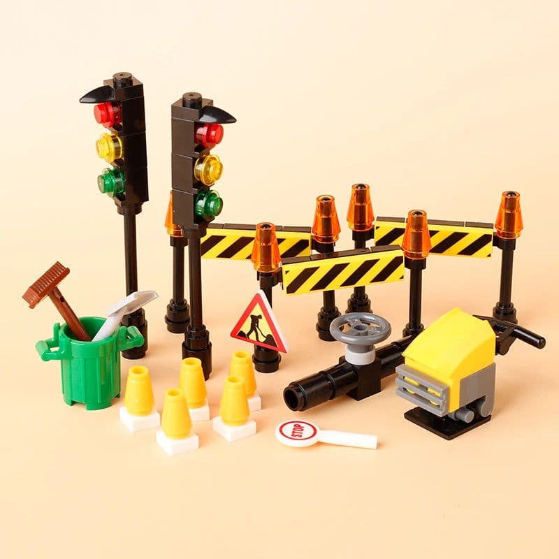 image-BRICKPANDA Mini City Model Building Blocks - Fun DIY Toy for Kids