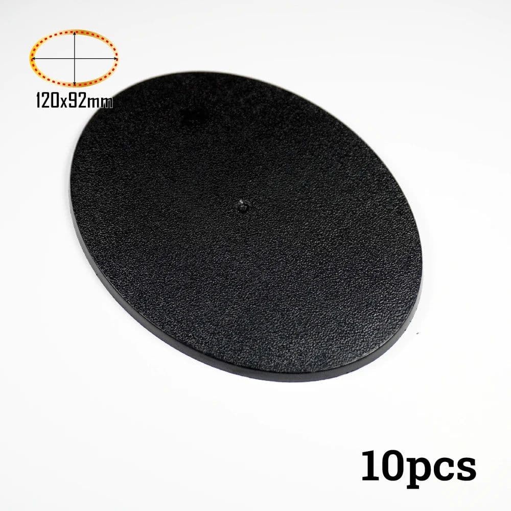 image-Wargame Base World 120x92mm Oval Bases for Wargaming Miniatures