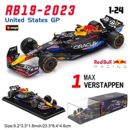 image-Bburago 1:24 Red Bull F1 Model Car - High Quality Diecast Collectible