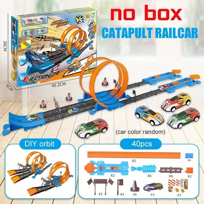 image-CONUSEA Alloy Metal Race Car - Engaging Track Play for Ages 14+