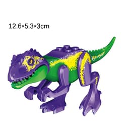 image-Kailybei Jurassic Dinosaur Building Blocks Indominus Rex Action Figure Toy