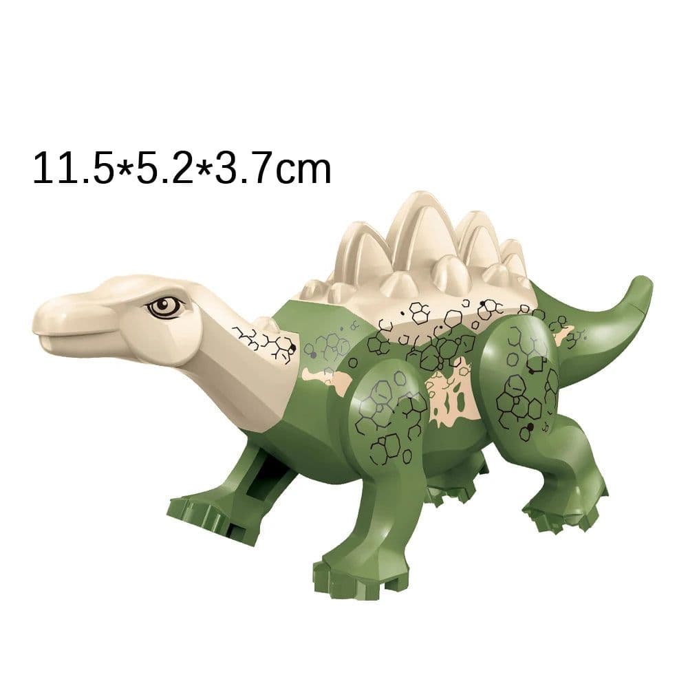 image-Kailybei Jurassic Dinosaur Building Blocks Indominus Rex Action Figure Toy