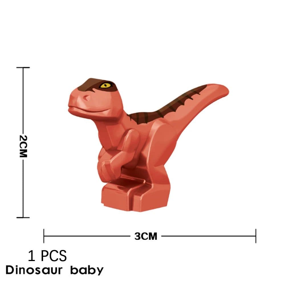 image-Kailybei Jurassic Dinosaur Building Blocks Indominus Rex Action Figure Toy