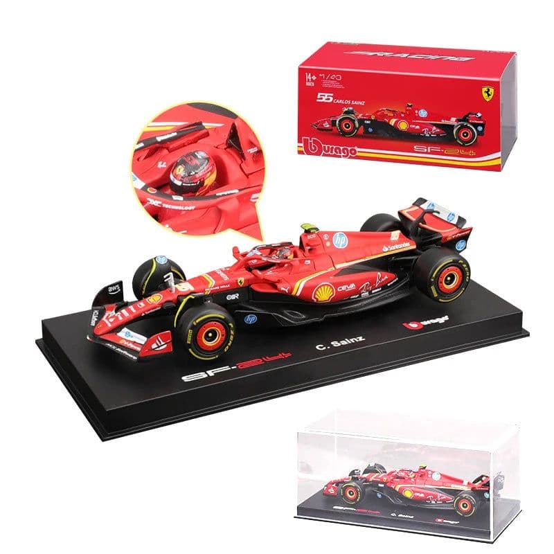 image-Bburago Diecast Model Car SF23 - 1:43 Scale Alloy Design