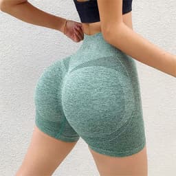 image-Women Shorts Sports For Women New Cycling Jogging Fitness High Waist Push Up Gym Shorts Leggings Women Yoga Clothing