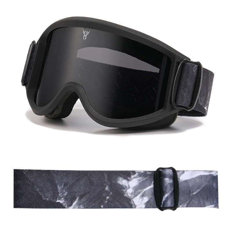 image-Skiing Goggles Windproof Cycling Motorcycle Goggles Winter Anti-Fog Snowboard Ski Glasses Ski Mask Tactical Goggle Sunglasses