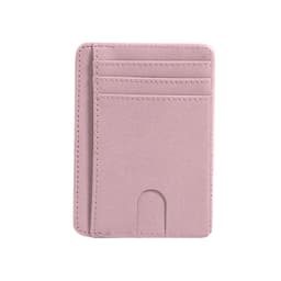 image-THINKTHENDO Slim RFID Blocking Leather Wallet Credit ID Card Holder Purse Money Case for Men Women 2020 Fashion Bag 11.5x8x0.5cm