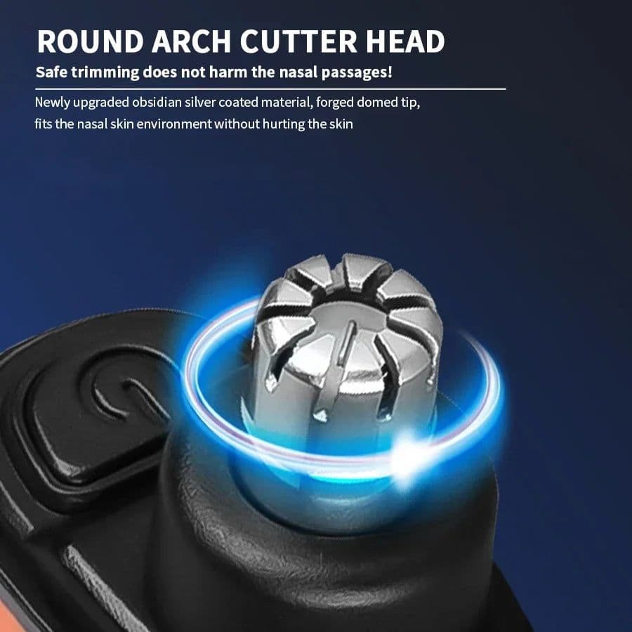 image-2 In 1 Electric Portable Ear And Nose Hair Trimmer Clipper 2024 Professional Painless Portable Eyebrow For Men