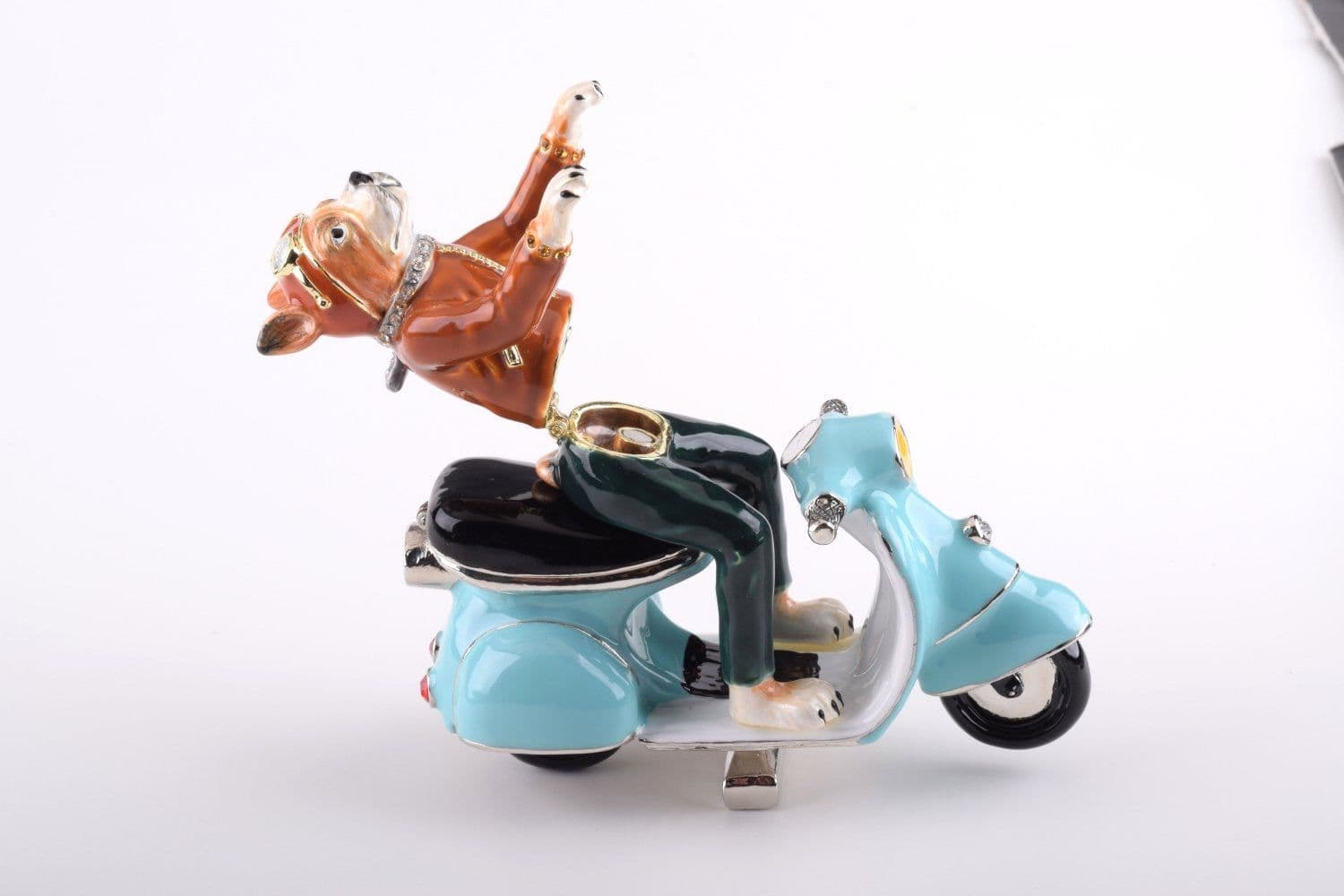 image-Dog on Vespa