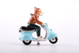 image-Dog on Vespa