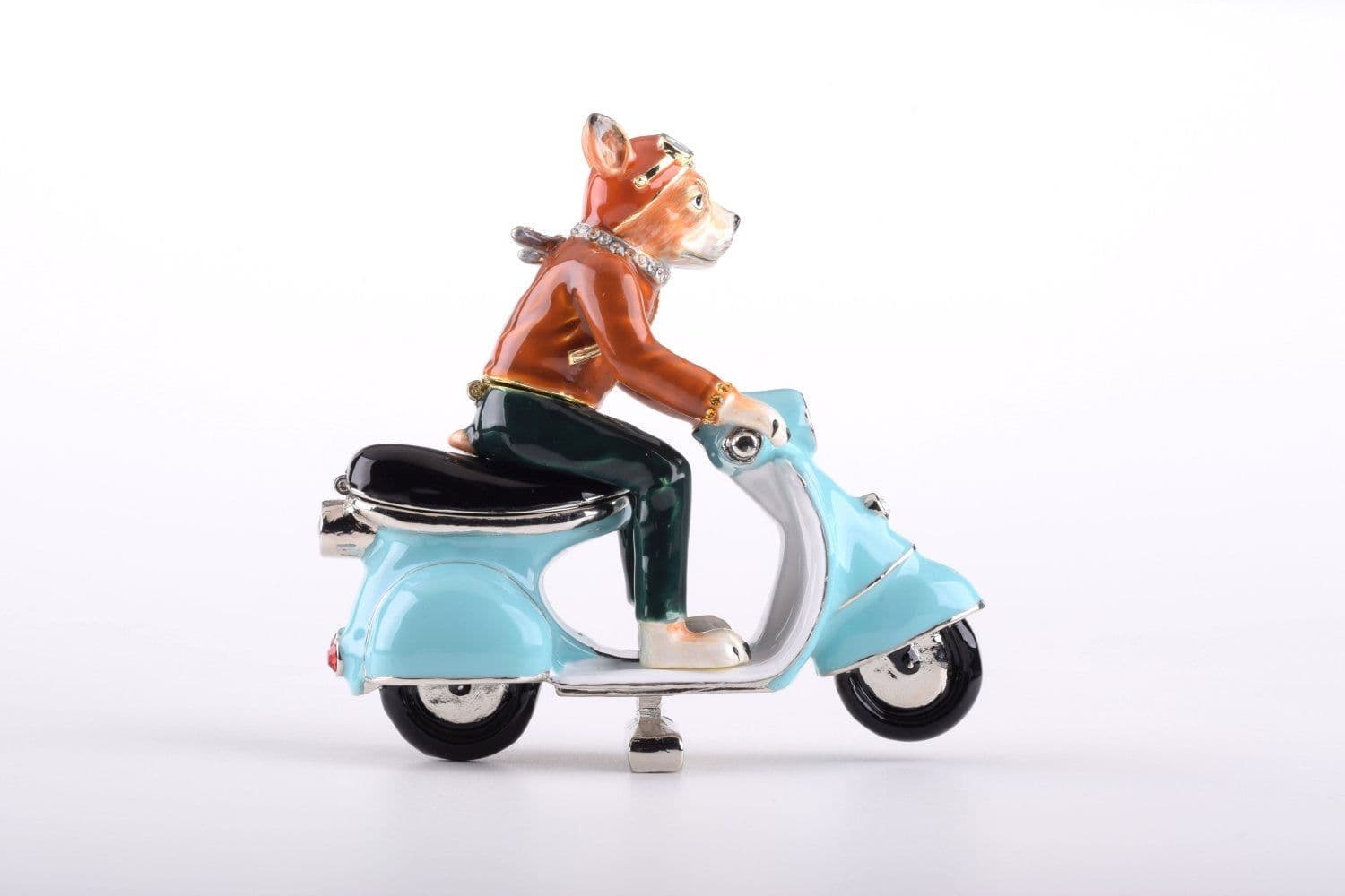 image-Dog on Vespa