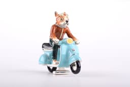 image-Dog on Vespa