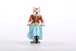 image-Dog on Vespa