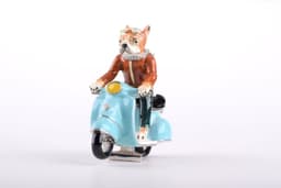 image-Dog on Vespa