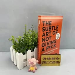 image-The Subtle Art of Not Giving A Fxck / Every Thing Is Fxcked By Mark Manson Self Management Stress Relief Book