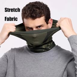 image-3Pcs/Set Unisex Winter Warm Skiing Mask Elastic Breathable Outdoor Sports Running Fishing Multi-Functional Neck Warmer Headscarf