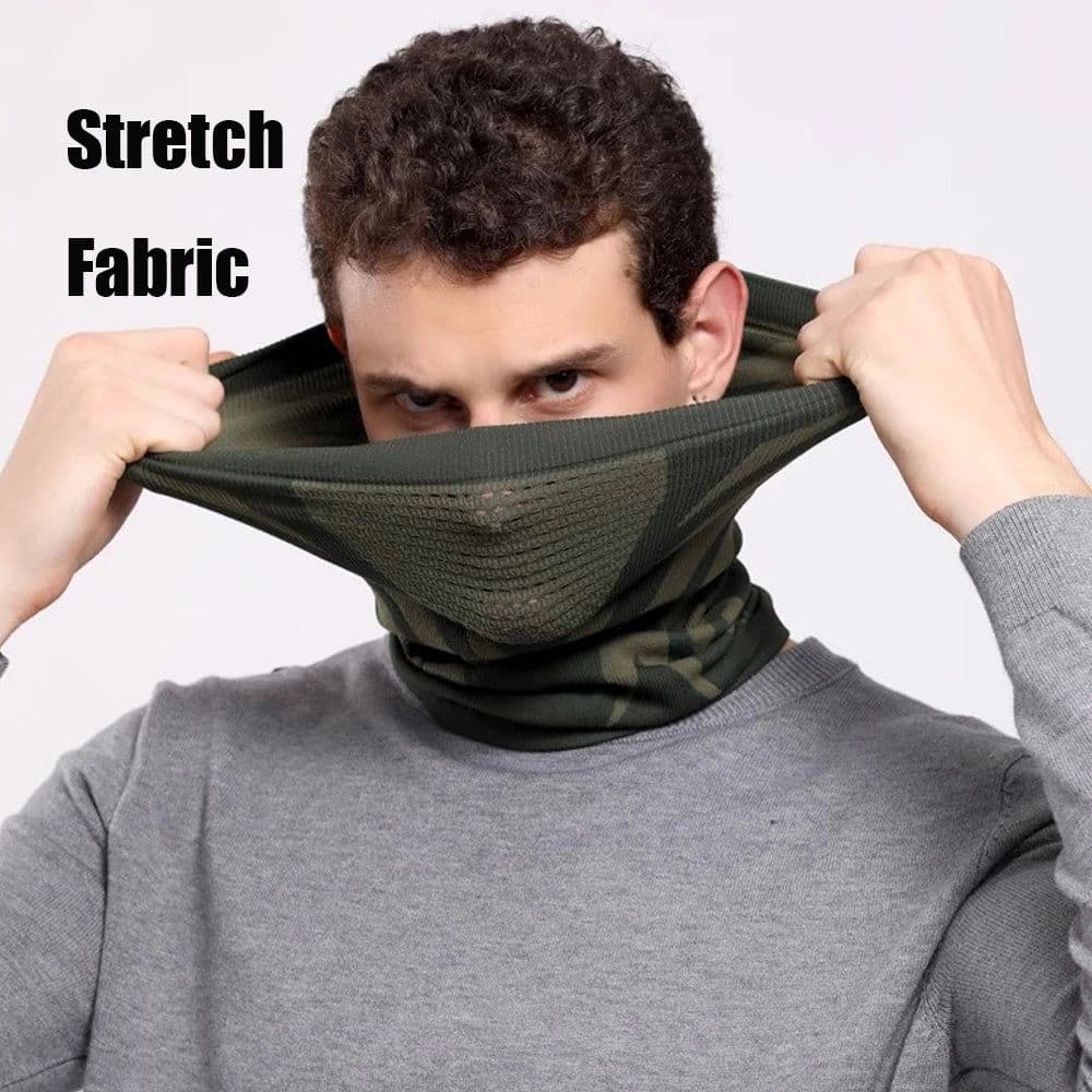 image-3Pcs/Set Unisex Winter Warm Skiing Mask Elastic Breathable Outdoor Sports Running Fishing Multi-Functional Neck Warmer Headscarf