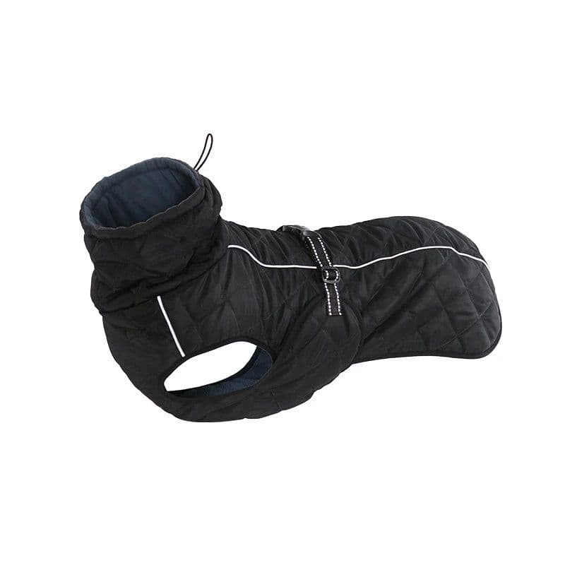 image-Dog Outdoor Jacket Waterproof Reflective Pet Coat Vest Winter Warm Cotton Dogs Clothing for Large Middle Dogs Labrador