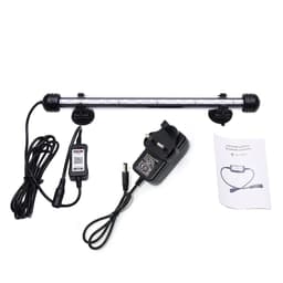 image-LED RGB Aquarium Light 18-38cm Bluetooth-compatible Colour Changing Fish Tank Lamp Waterproof Submersible Plant LED Lights Decor