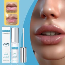 image-Fast Volumising Lip Plumper Serum Sexy Lip Oil Gloss Increase Elasticity Reduce Fine Lines Brighten Moisturizing Lip Care