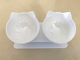 image-Non-Slip Double Cat Bowl Dog Bowl With Stand Pet Feeding Cat Water Bowl For Cats Food Pet Bowls For Dogs Feeder Product Supplies