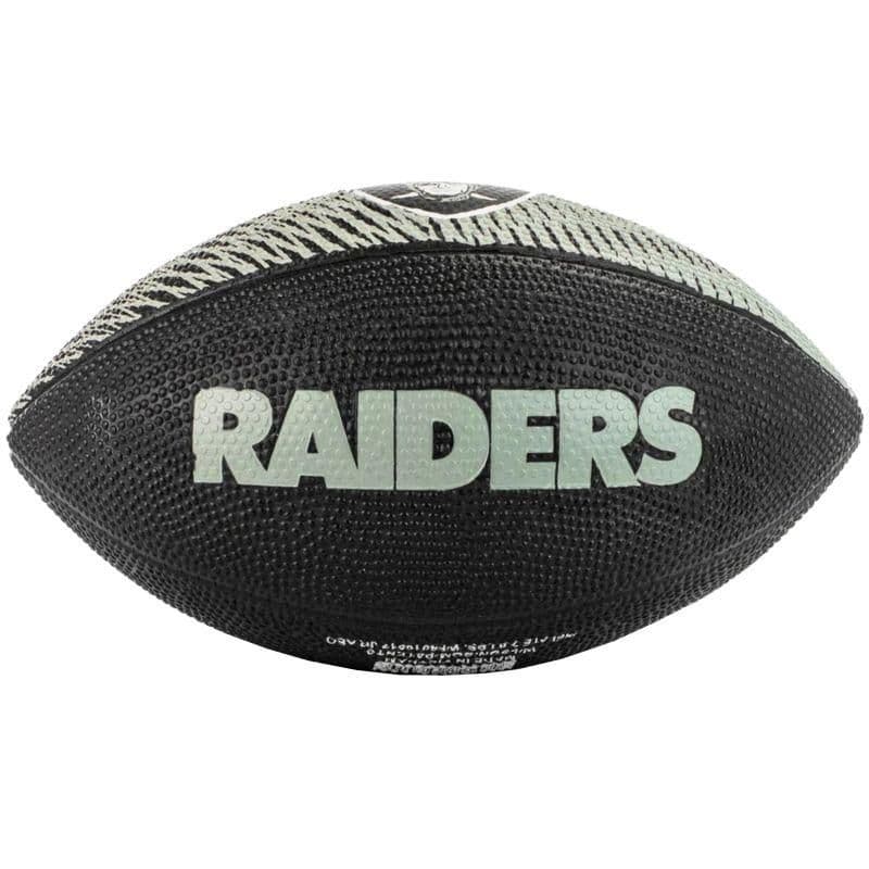 image-Ball Wilson NFL Team Tailgate Las Vegas Raiders Jr Ball WF4010017XBJR