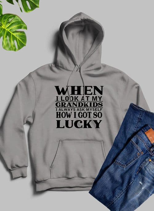 image-When I Look At My Grandkids Hoodie