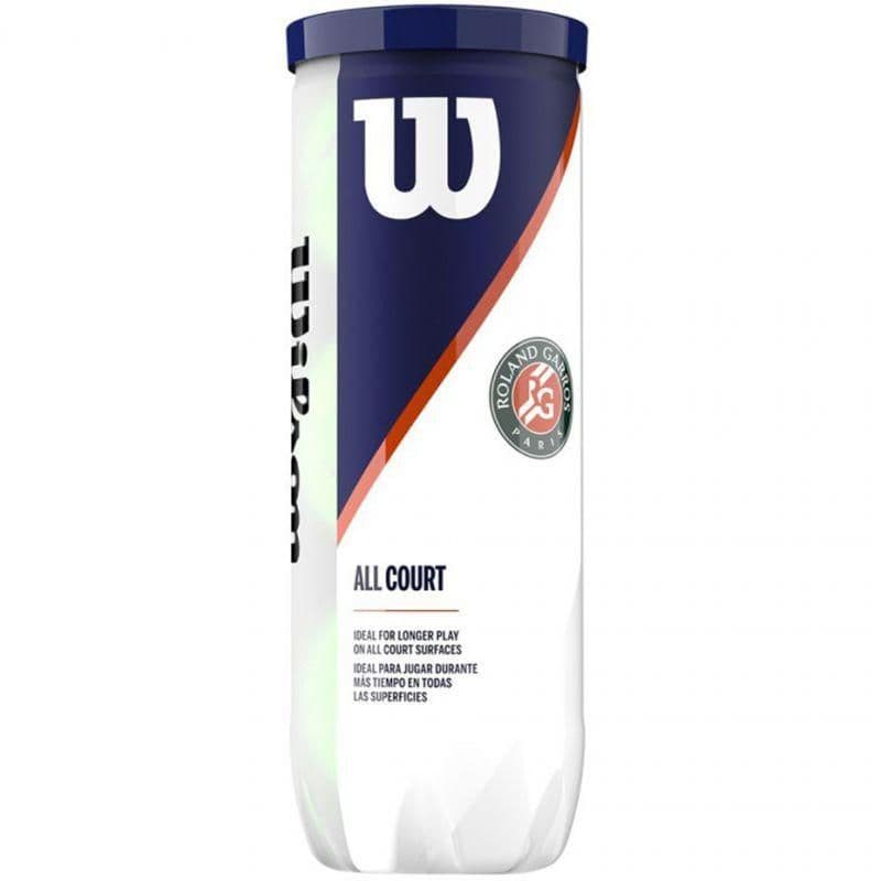 image-Wilson Roland Garros All Court tennis balls, 3 pcs WRT126400