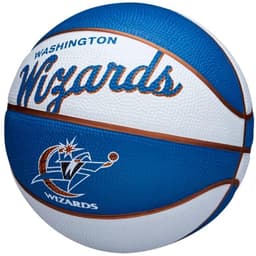 image-Wilson Team Retro Washington Wizards Mini Ball WTB3200XBWAS basketball
