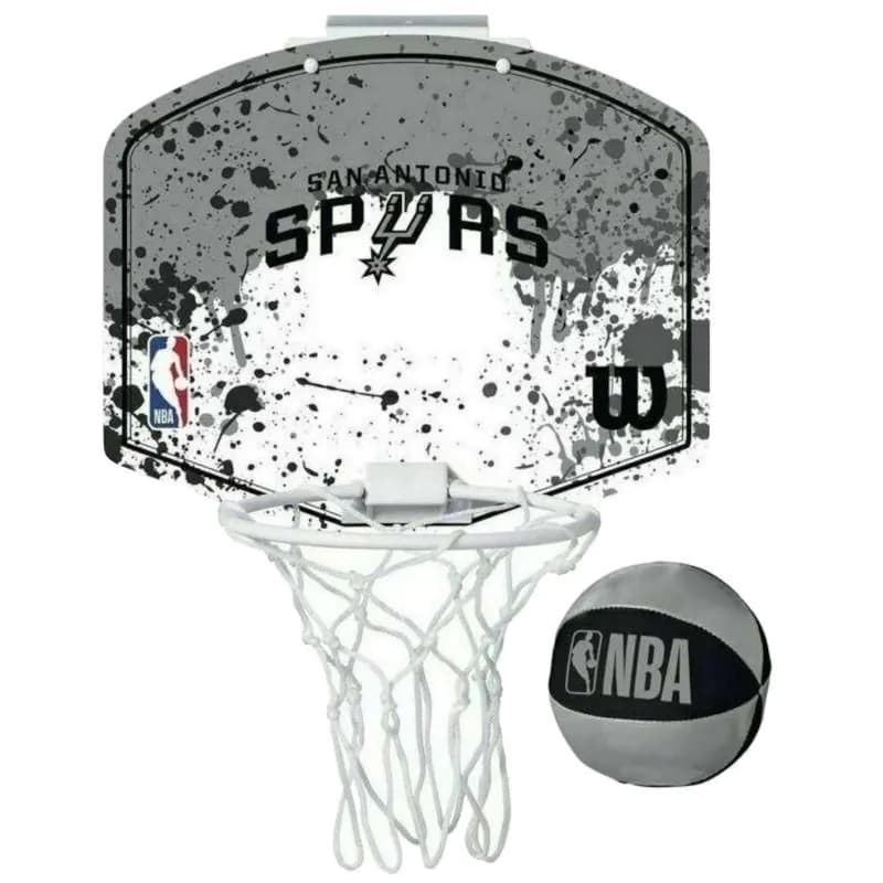 image-Basketball backboard Wilson NBA Team San Antonio Spurs Mini Hoop WTBA1302SAN